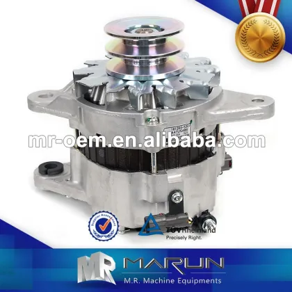 SH230 6BG1T Used Hitachi Mitsubishi Pajero Japan Bosch Denso Alternator 24V