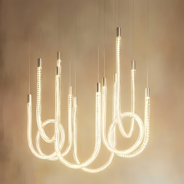 Nordic Luxury Modern LED Chandelier for Dining Room, Office, Restaurant, and Home
