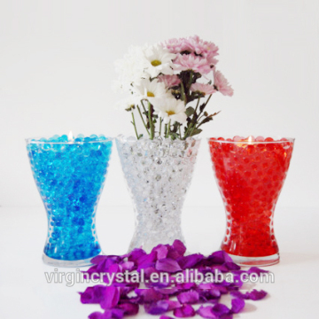 Colorful crystal soil,water beads for vase filler and plant decoration as promotional items