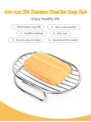 Delicacy Stainless Steel Soap rack