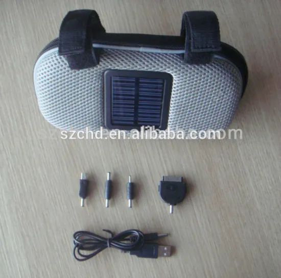 Portable bicycle speaker bag with solar charger for Samsun,iPhone 5,iPhone 4,iPad ,Smartphone