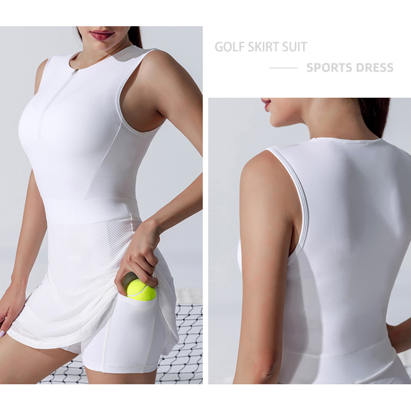 Mesh golf dress