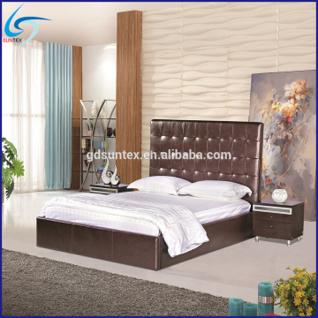 Hot Selling Competitive Price King Size Leather Bed Frame