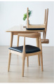 Chaise de restauration en bois de restaurant Nordic Simple Restaurant en bois