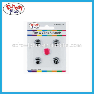 fastener shaped colored magnetic pin welcome customized