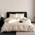 Conjunto de cama de algodão de fibra longa ultramacio 100S