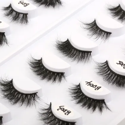 Wholesale 100% Real Mink Cat Eye Lashes - Full Strip Lashes