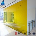 Colored PVB Laminated Glass/Tinted Laminated Glass