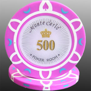 2014 personal customized Las Vegas clay poker chips for sale with Sticker