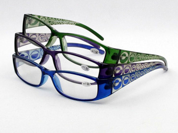 2014 New Women Spectacles Design Reading Glasses with Case Wholesale