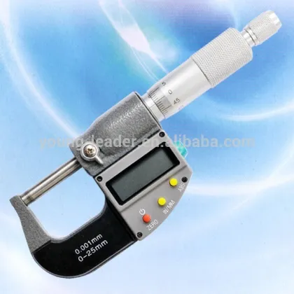 Mitutoyo type digital micrometer