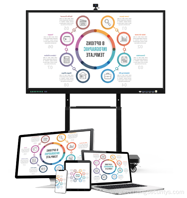 65 Inch Teaching Lcd Digital Whiteboard