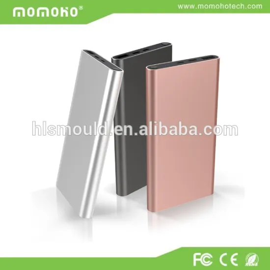 Li-ion Polymer Battery Safety Ultra Thin Power Bank 10000mAh