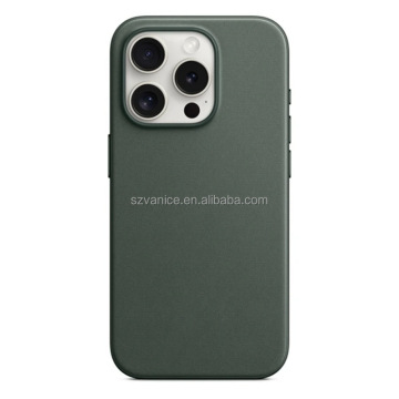 Original Official Green Magnetic Wireless laddningsfodral för iPhone 15 Pro Max
