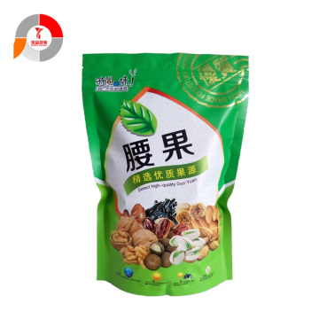말린 식품 용 바닥 그립 포장 백