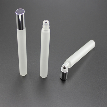 2015 Latest product transparent empty roll on perfume bottle glass 3ml