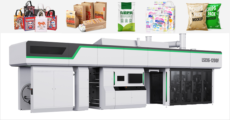 6 Color CI Flexo Printing Machine