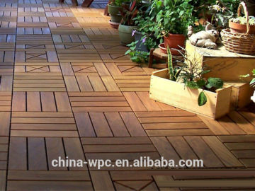 outdoor non fading wpc tile