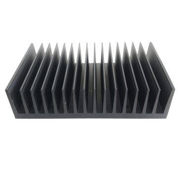 Anodized Extruded Large Aluminum Extrusion Profile Heat Sink