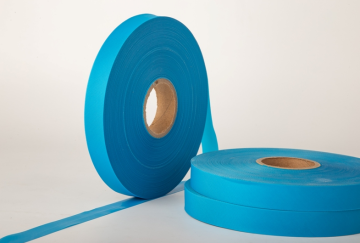 Blue non-woven sealing tape for protective clothing