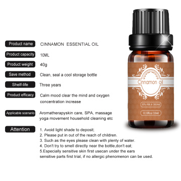 Bulk Wholesale 100%pure natural cinnamon essential oil