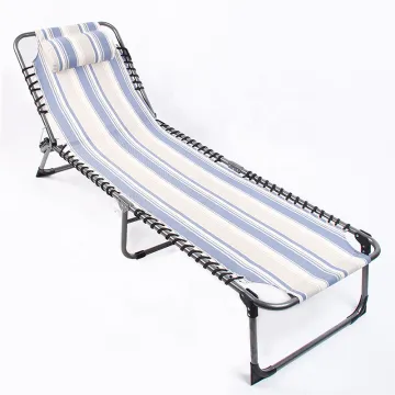 Adjustable Outdoor Folding Recliner Garden Lounge Chair