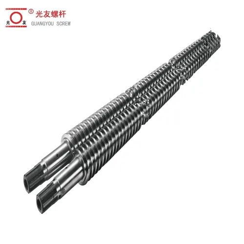 Inaprubahan ng CE ang mataas na katumpakan conical twin screw at silindro para sa mga angular na linya