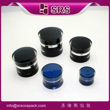 Nail gel empty cosmetic jar for skincare