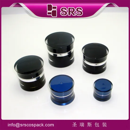 Nail gel empty cosmetic jar for skincare