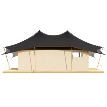 Outdoor Large Space Canvas Fabric Wild Tent