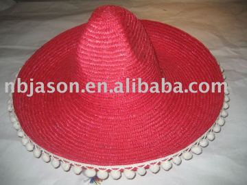 Ladies' summer straw hat