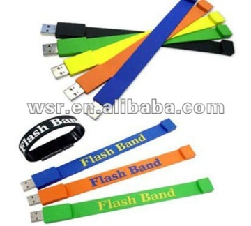PVC USB wristbands