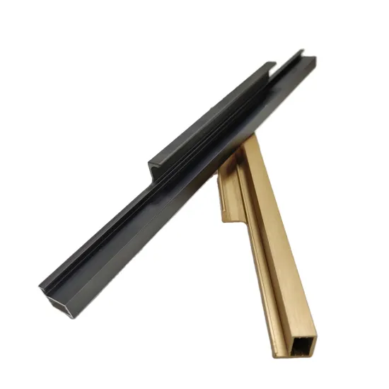 Aluminum Profiles for Kitchen Cabinets and Wardrobe Sliding Door Handles