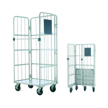 Custom Metal Trolley for Bulk Cargo and Plant Transport