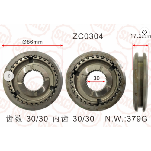 OEM32607-M8001 Customization Transmission Shaft Gear Synchronizer Assembly for Nissan Datsun 310 Pulsar NX Sentra Stanza