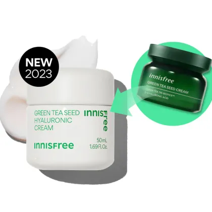Innisfree Green Tea Seed Hyaluronic Acid Cream 50ml: Korean Skincare Product