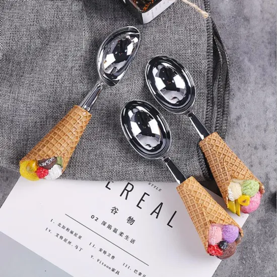 Creative Resin Tableware Stainless Steel Crispy Cone