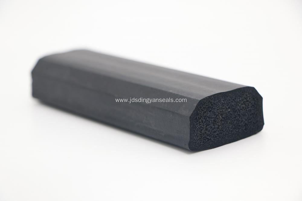 Sponge foam door and window rubber packing seal