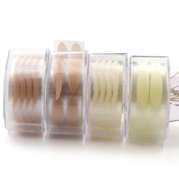 600-Piece Roll of Natural Invisible Double Eyelid Tape Stickers for Eyelash Extension