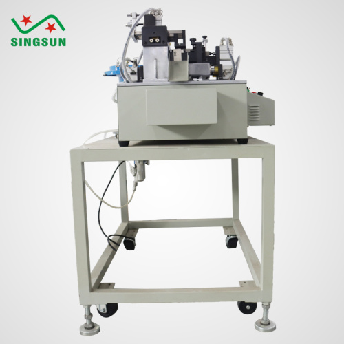 Vertical component cutting machine