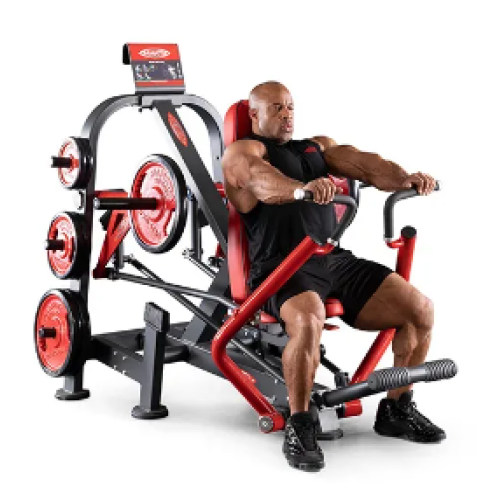 super vertical chest press machine plate loaded strength