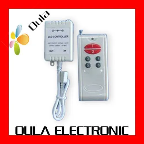 Wireless Aluminum Rf 6b Key Led Lighting Controllers Dc5v