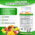 Vitamins Bears Pectin Biotin Collagen Gummies