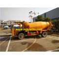 4cbm 4x2 Small Concrete Mixer Trucks