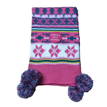 2019 neue Mode Kinderserie Strickschal und Handschuhe
