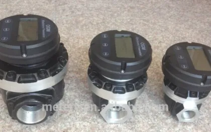 Electronic Oval Gear Meter Diesel Fuel Gasoline Kerosene Oil Flow Meter