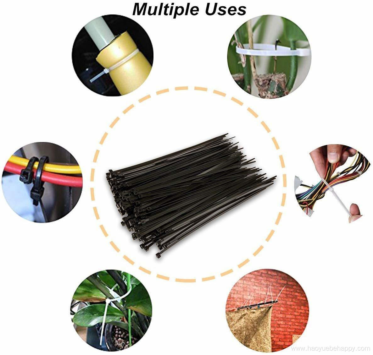 Nylon Cable Wire Ties for indoor and outdoor