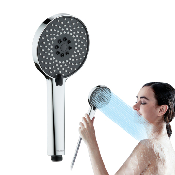 Wholesale Chromed Universal 11cm ABS Handheld Shower Head - 3 Settings High Pressure