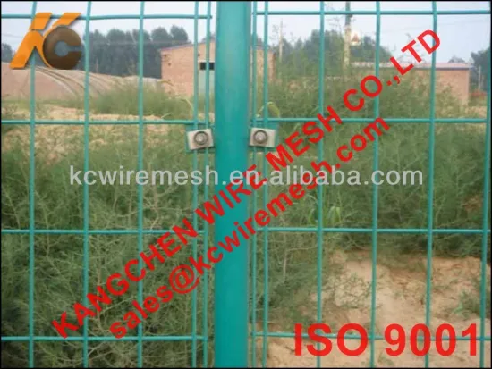 Hot!!!!!!!! KANGCHEN powder coated green garden reinforced fencing