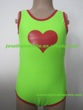 Bright nylon spandex Tank Leotards!